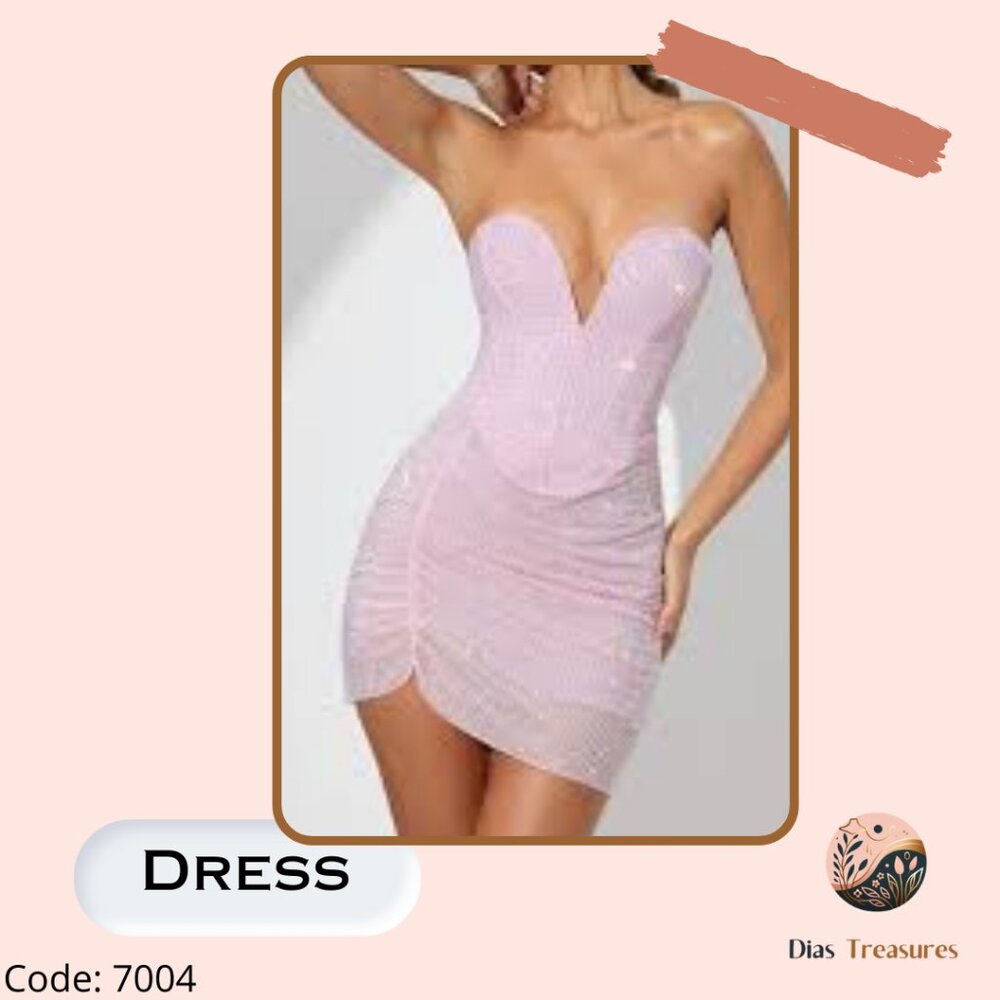 Women Dress Pink - Oh Polly